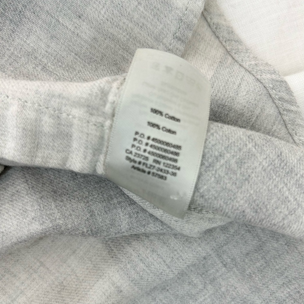 Aritzia Wilfred Free Daphne Boyfriend Button Up Plaid Shirt - Picture 5 of 10